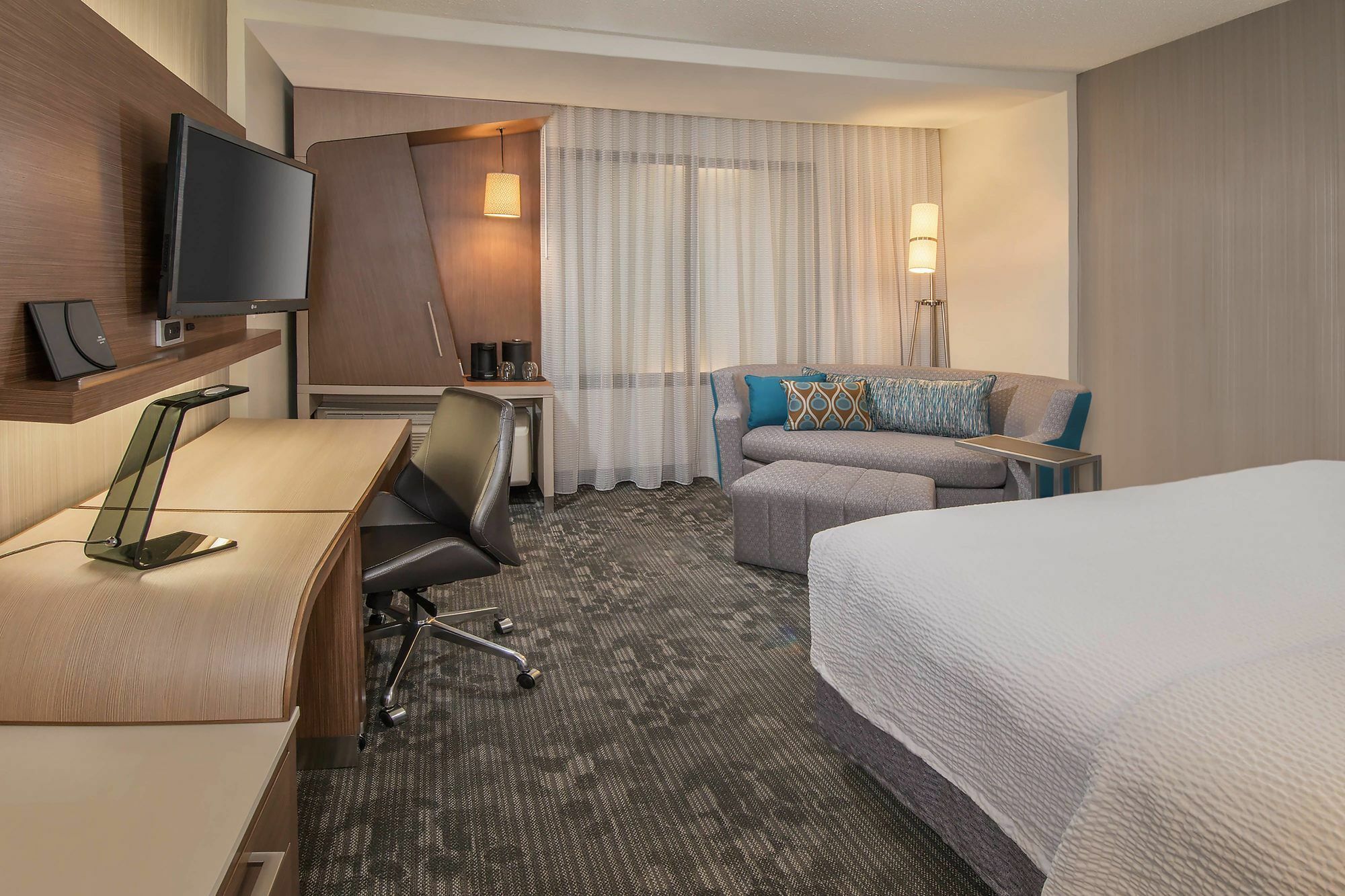 Hotel Courtyard By Marriott Albion Esterno foto