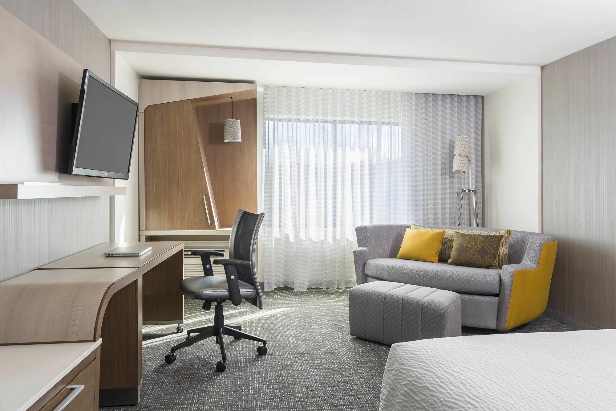 Hotel Courtyard By Marriott Albion Esterno foto